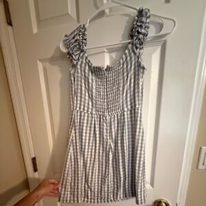 Abercrombie & Fitch gingham mini dress